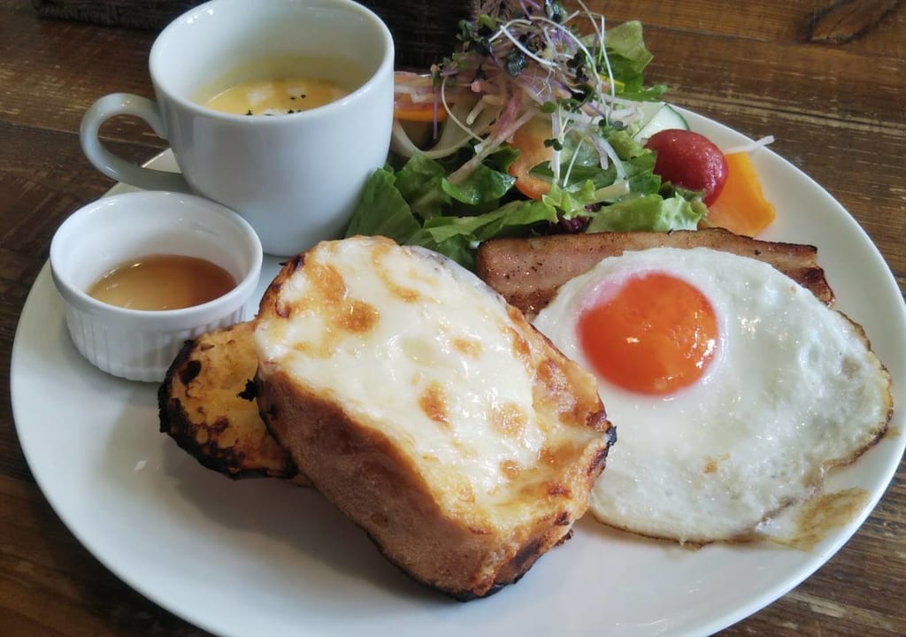 French toast cafe Le Boisのフレンチトースト
