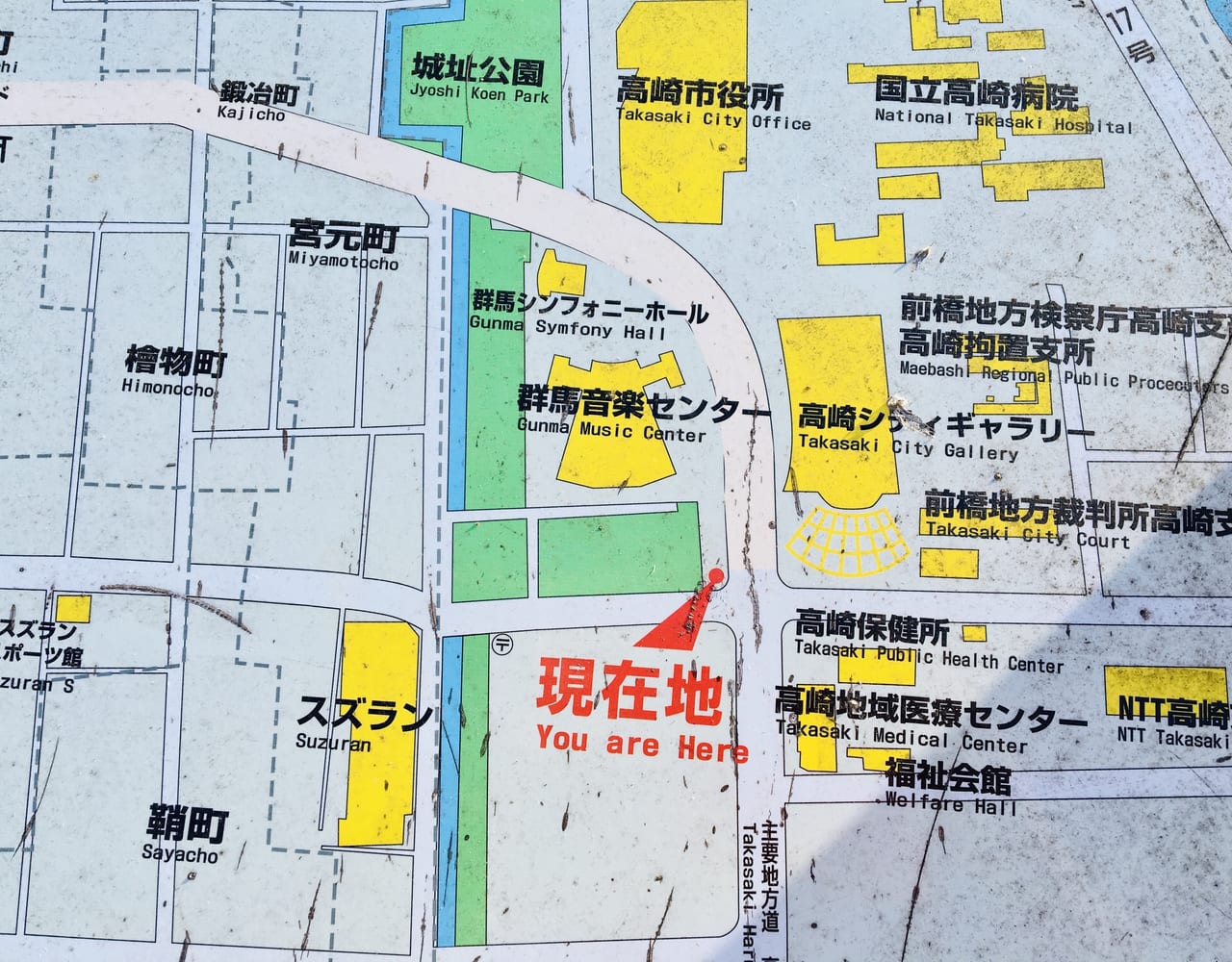 高崎市高松町の地図