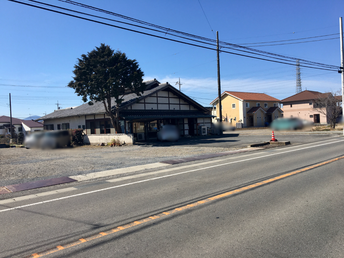 閉店した下大類町の滝乃家