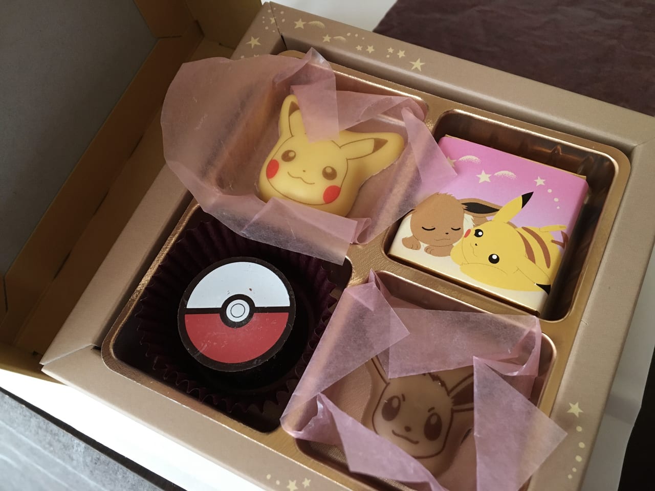 ポケモンのバレンタインチョコレート