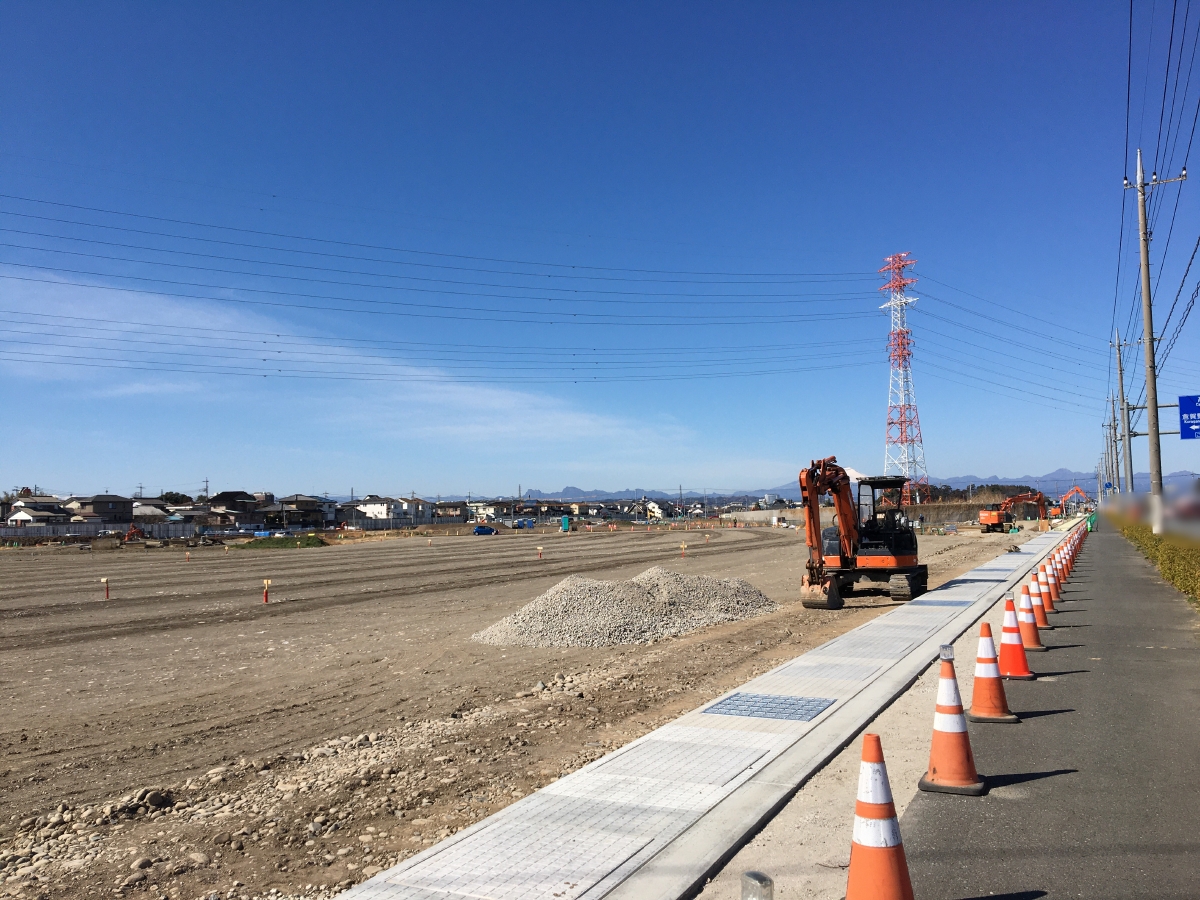 高崎354複合産業団地の予定地