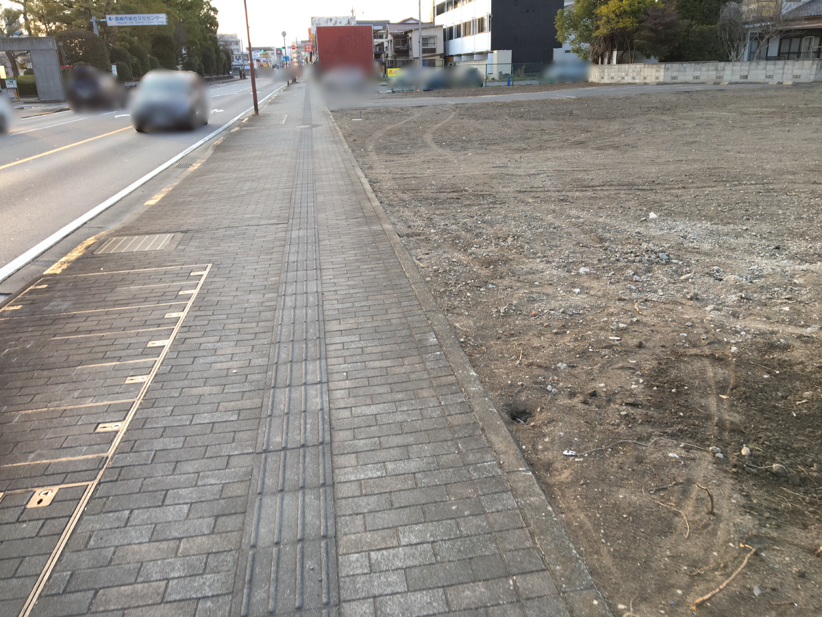 閉店したデニーズ高崎末広町の跡地