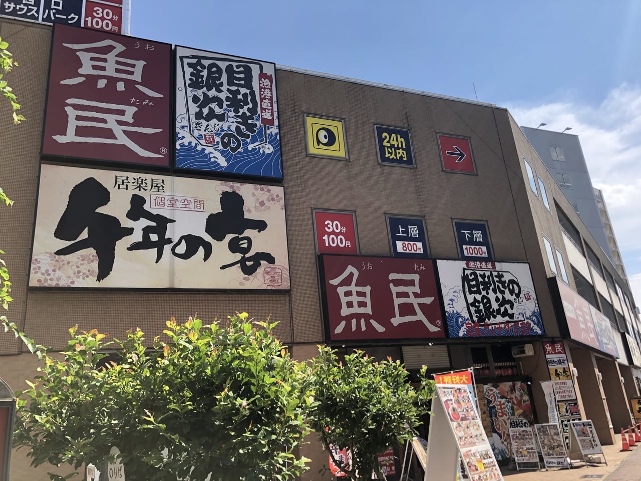 俺の店_高崎西口駅前店_リニューアル中_外看板