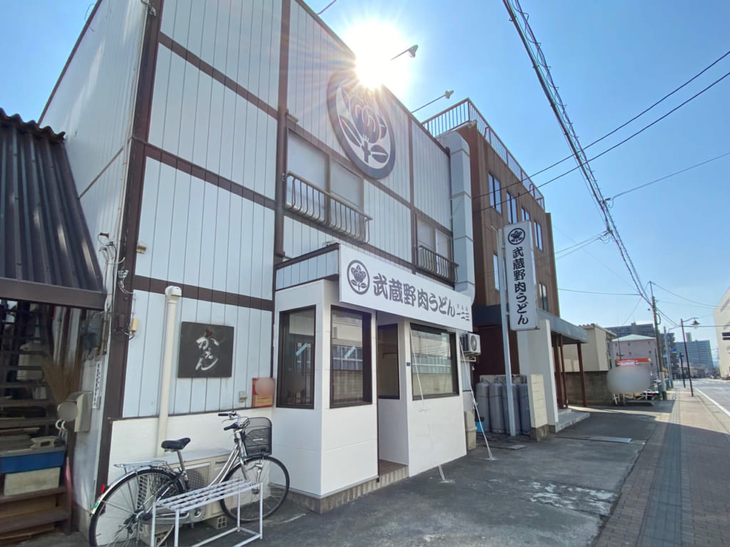 武蔵野肉うどん一二三_外観01